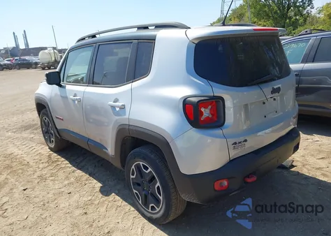 2016 Jeep Renegade Trailhawk from USA, damaged, VIN ZACCJBCT0GPC75738